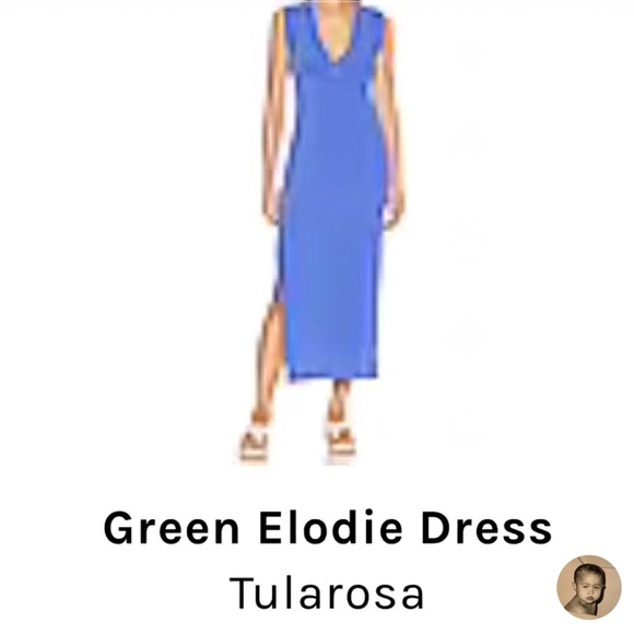 NWT Revolve Tularosa Eloise Tshirt Dress in Baja Blue XXS - Picture 6 of 9